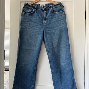 Reformation Wide Leg Val 90s Denim Jeans